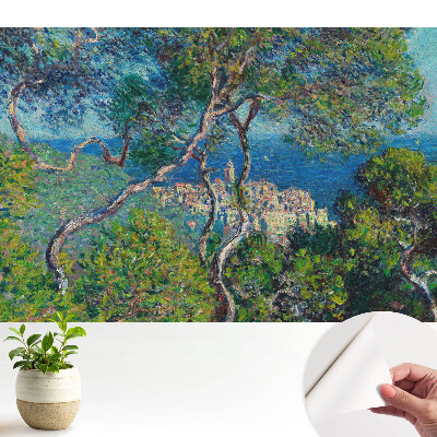 Öntapadós falmatrica tengerparti idill mintával