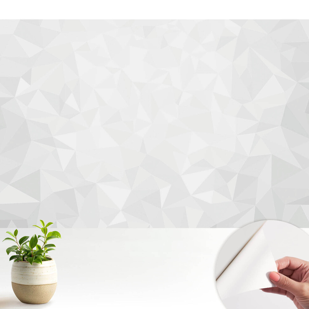 Tapéta geometrikus mintával modern minimalista stílusban