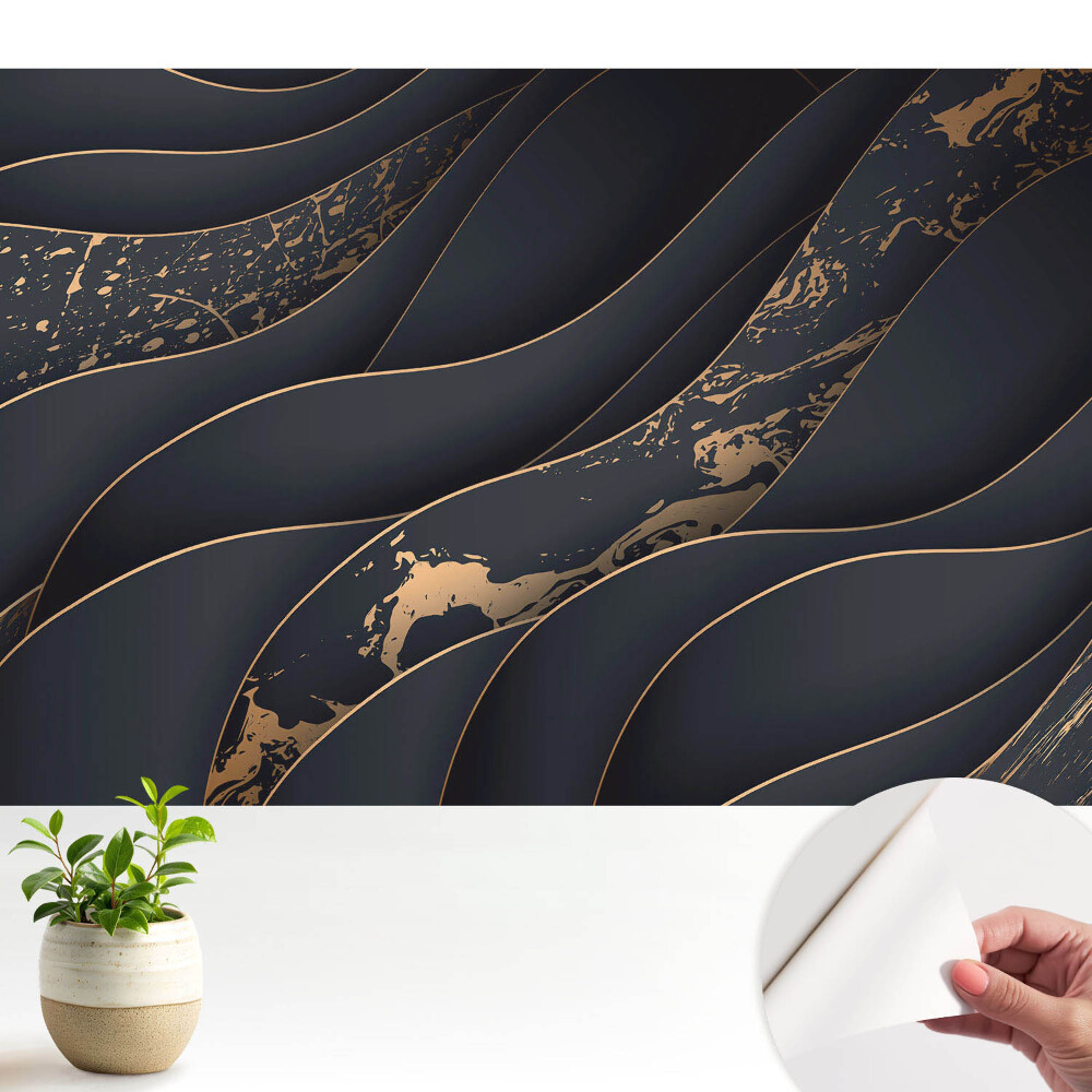 Modern tapéta Organikus minták, dinamikus kontraszt és harmónia