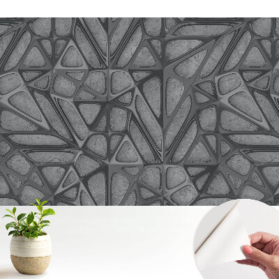 Öntapadó tapéta absztrakt geometriai mintával
