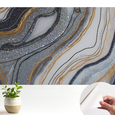 Tapéta Absztrakt hullámok elegáns ragyogás.