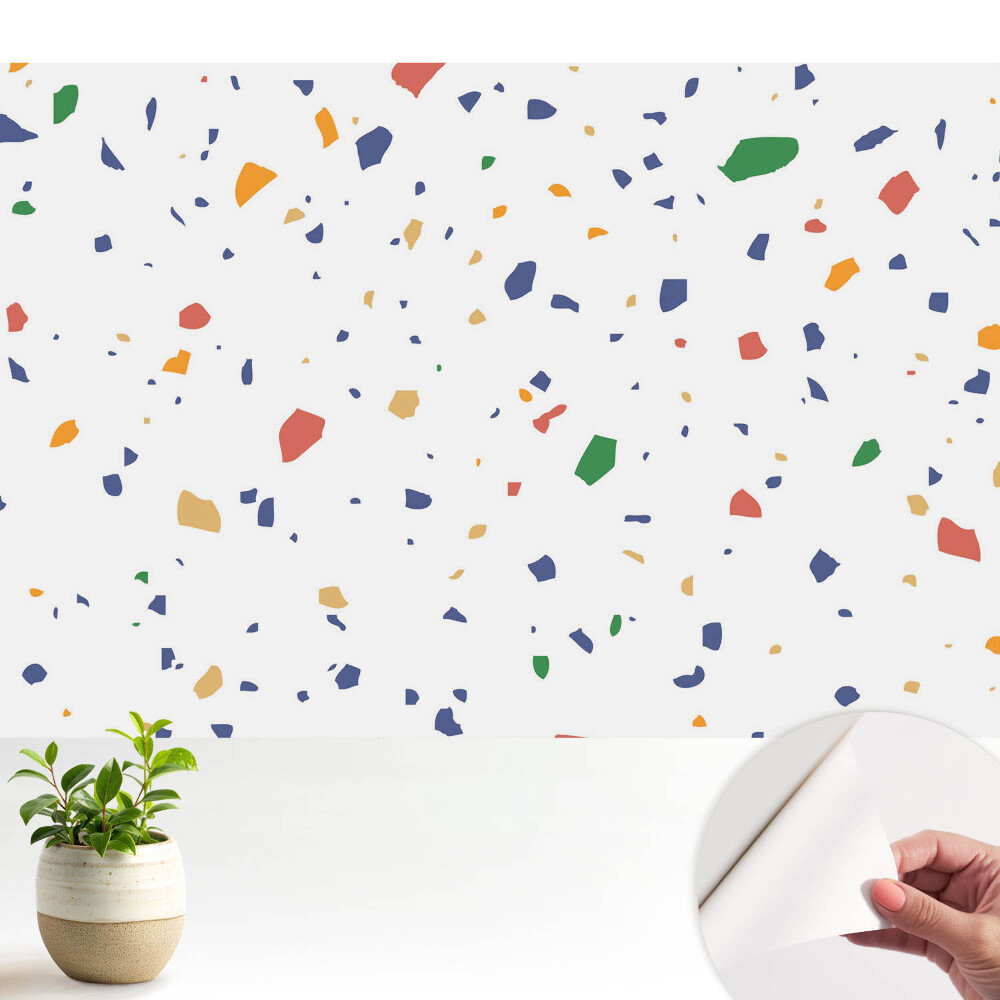 Modern tapéta A káosz színes absztrakciója