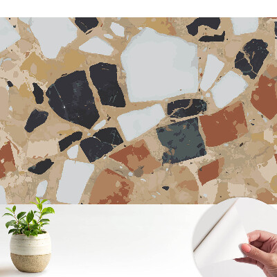 Modern tapéta Kőmozaik modern stílusban