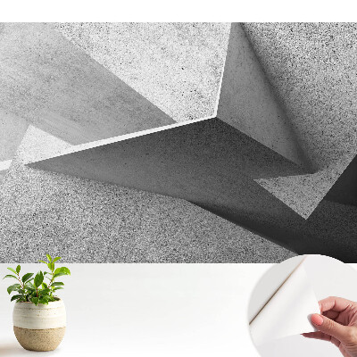 Öntapadós tapéta falra Nyers térbeli formák minimalista stílusban