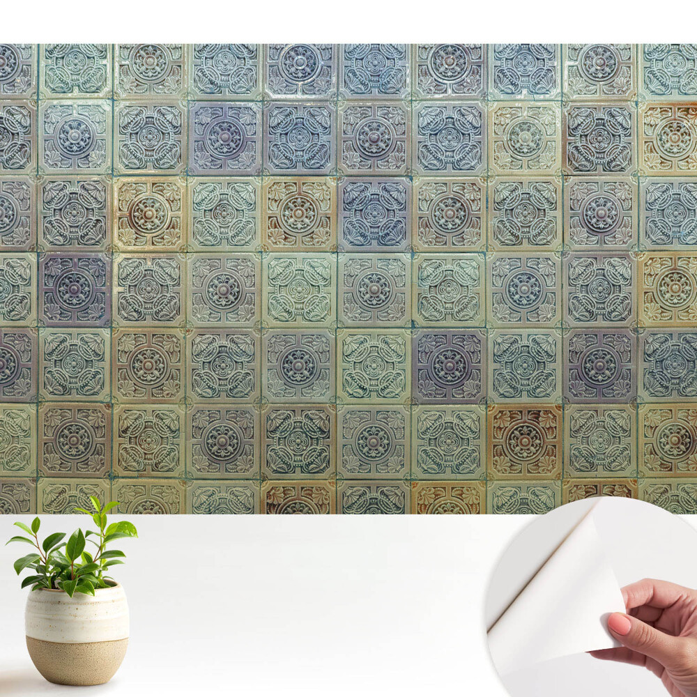 Öntapadós tapéta Elegáns csempe geometrikus mintával