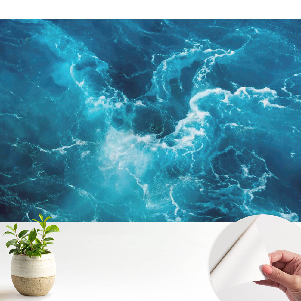 Öntapadós tapéta falra Energiával teli tengeri turbulencia