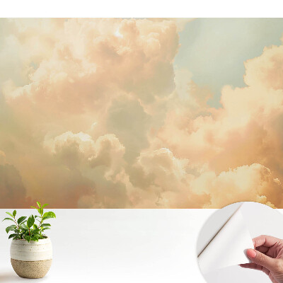Öntapadós tapéta falra Pasztell felhők álmok béke