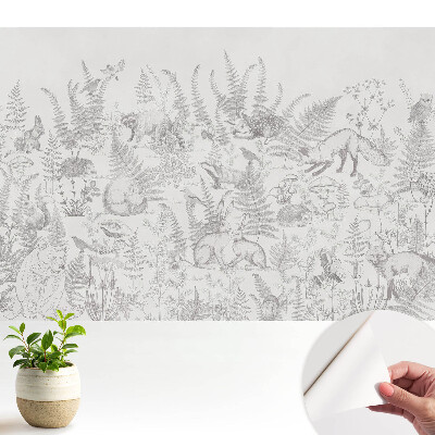 Modern tapéta Az erdő harmóniája a természetben