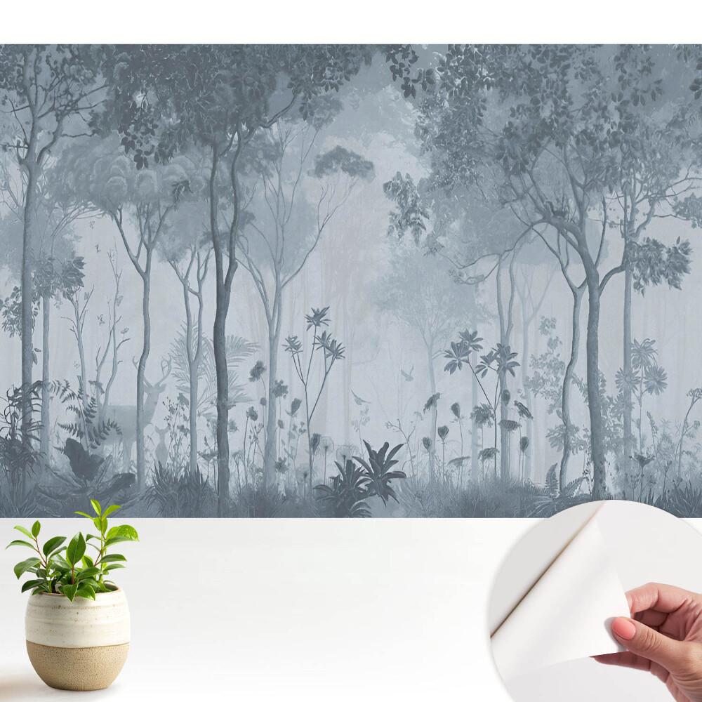 Dekor tapéta Egy finom erdei köd, tele rejtéllyel