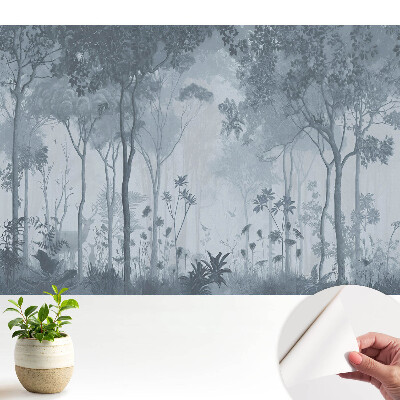 Dekor tapéta Egy finom erdei köd, tele rejtéllyel