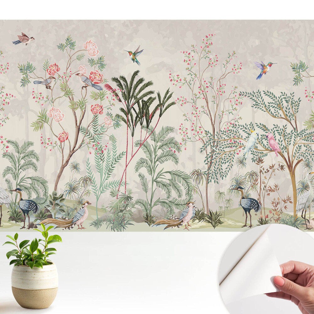 Tapéta Egzotikus kert klasszikus romantika