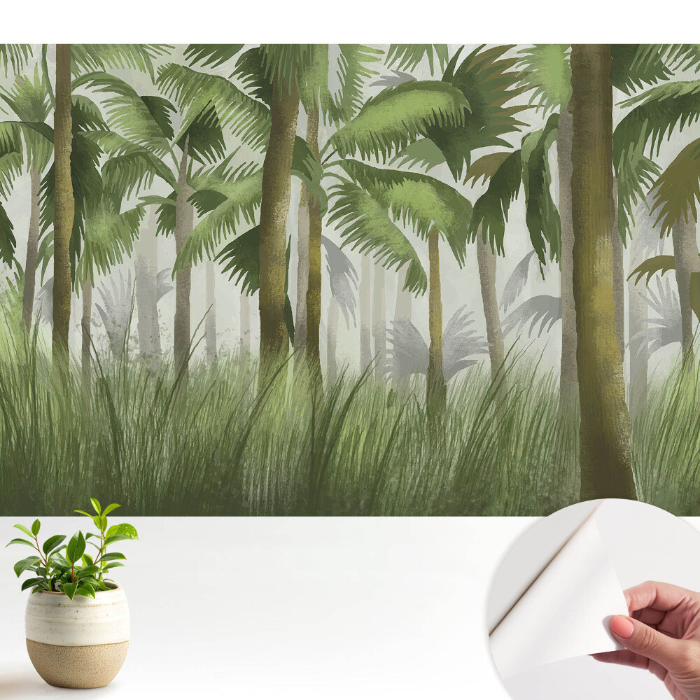 Tapéta Egzotikus trópusi növényzet