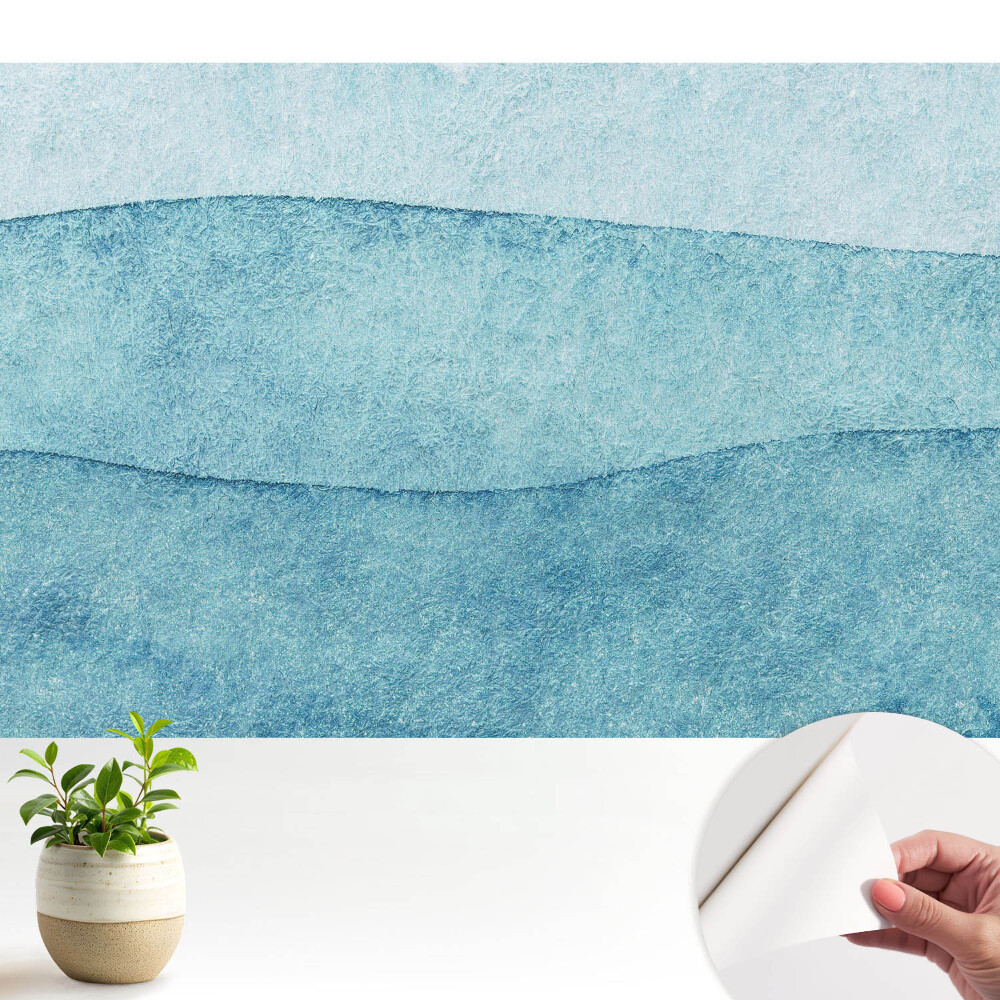 Öntapadós tapéta A természet hullámai, béke, absztrakció