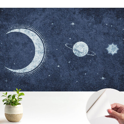 Tapéta Holdfényes űréjszaka