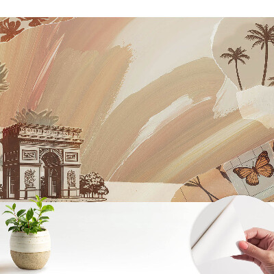 Modern tapéta Egzotikus utazási témák