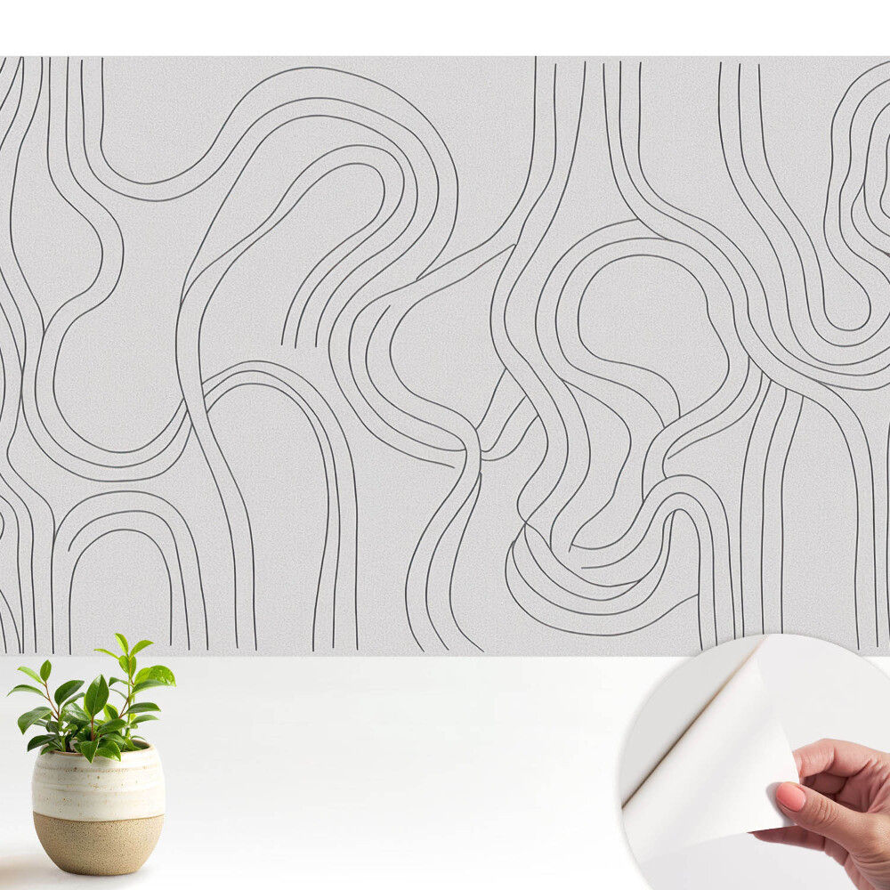 Modern tapéta Absztrakt organikus vonalak