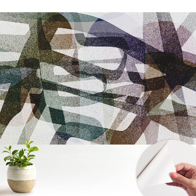 Öntapadó tapéta Energikus ívek és vonalak az absztrakcióban