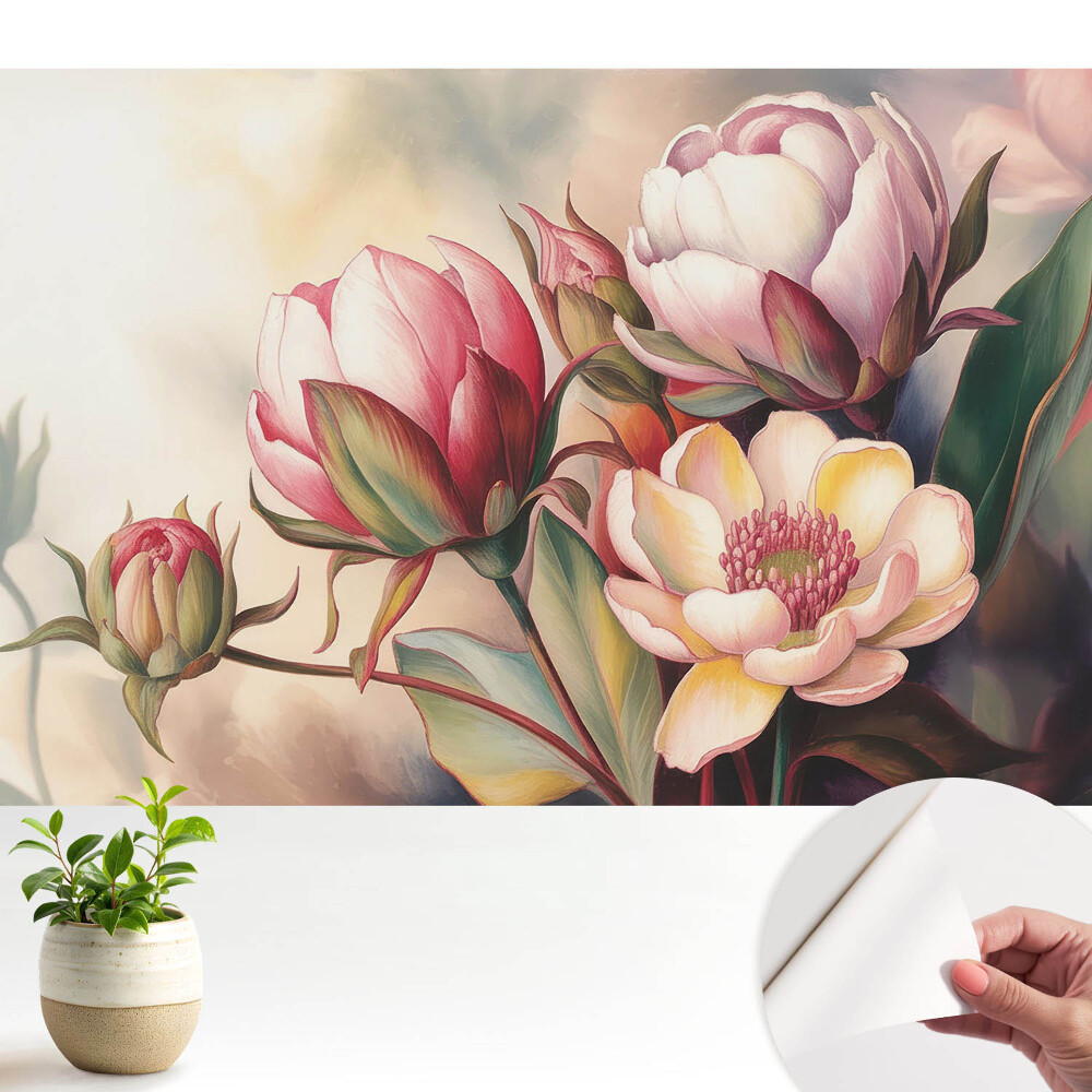 Tapéta A természet virágos harmóniája