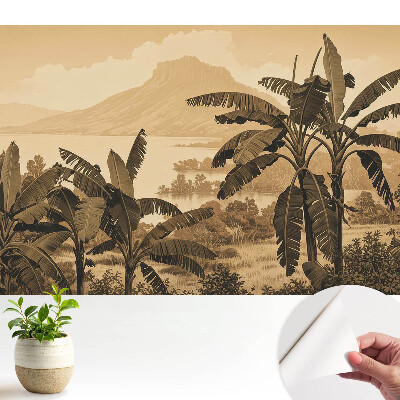 Modern tapéta Harmonikus trópusi táj