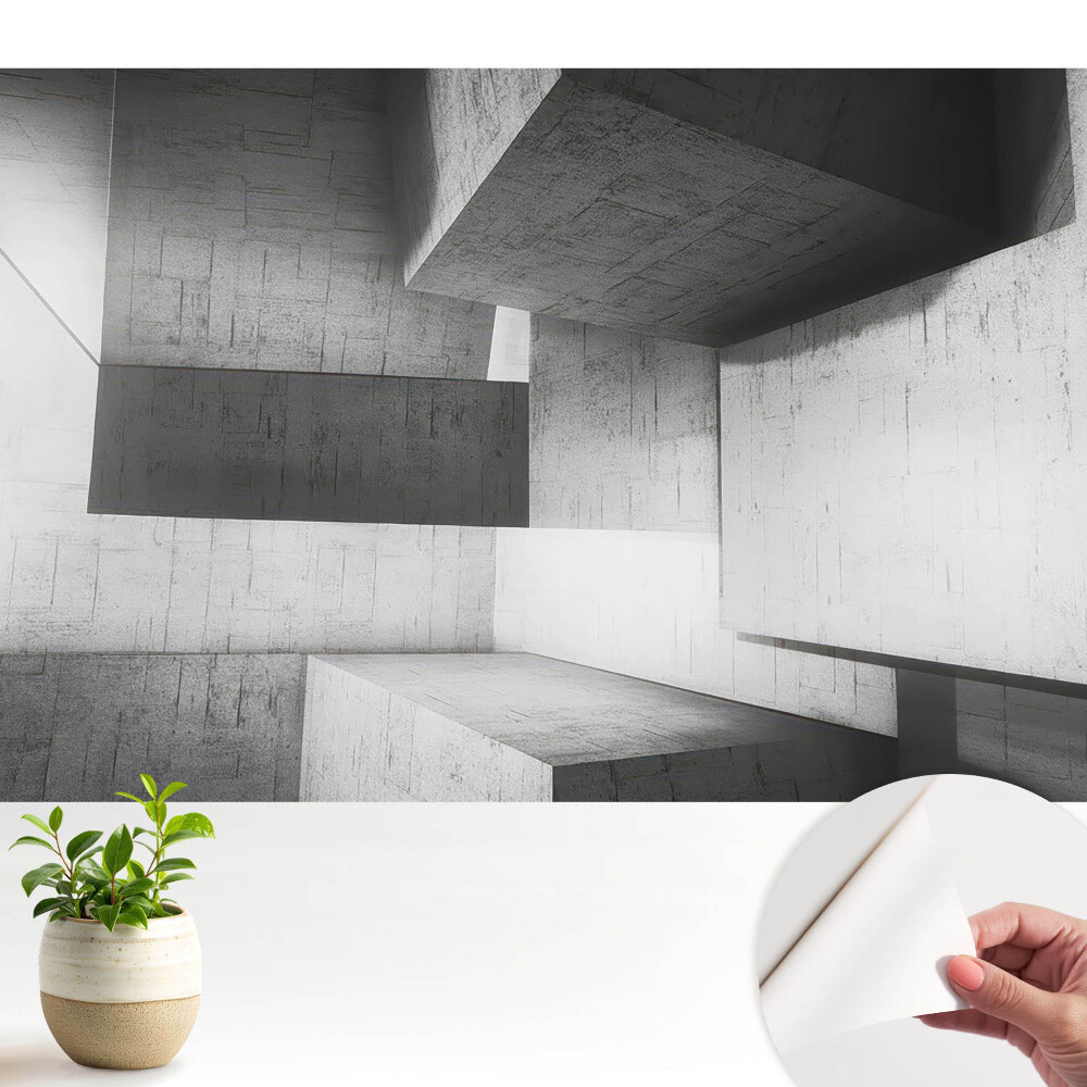 Öntapadó tapéta minimalista geometriai mintával