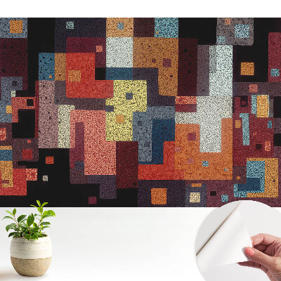 Öntapadós tapéta Színes geometrikus absztrakció