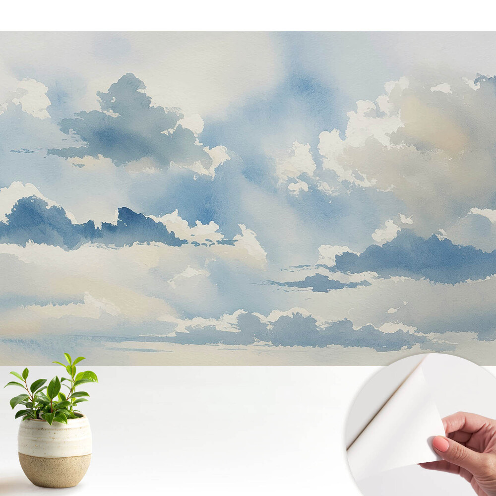 Modern tapéta A felhők festői harmóniája