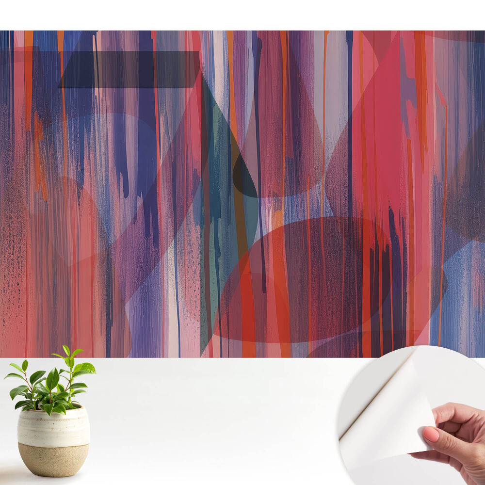 Öntapadó tapéta Színes absztrakt energiacsíkok