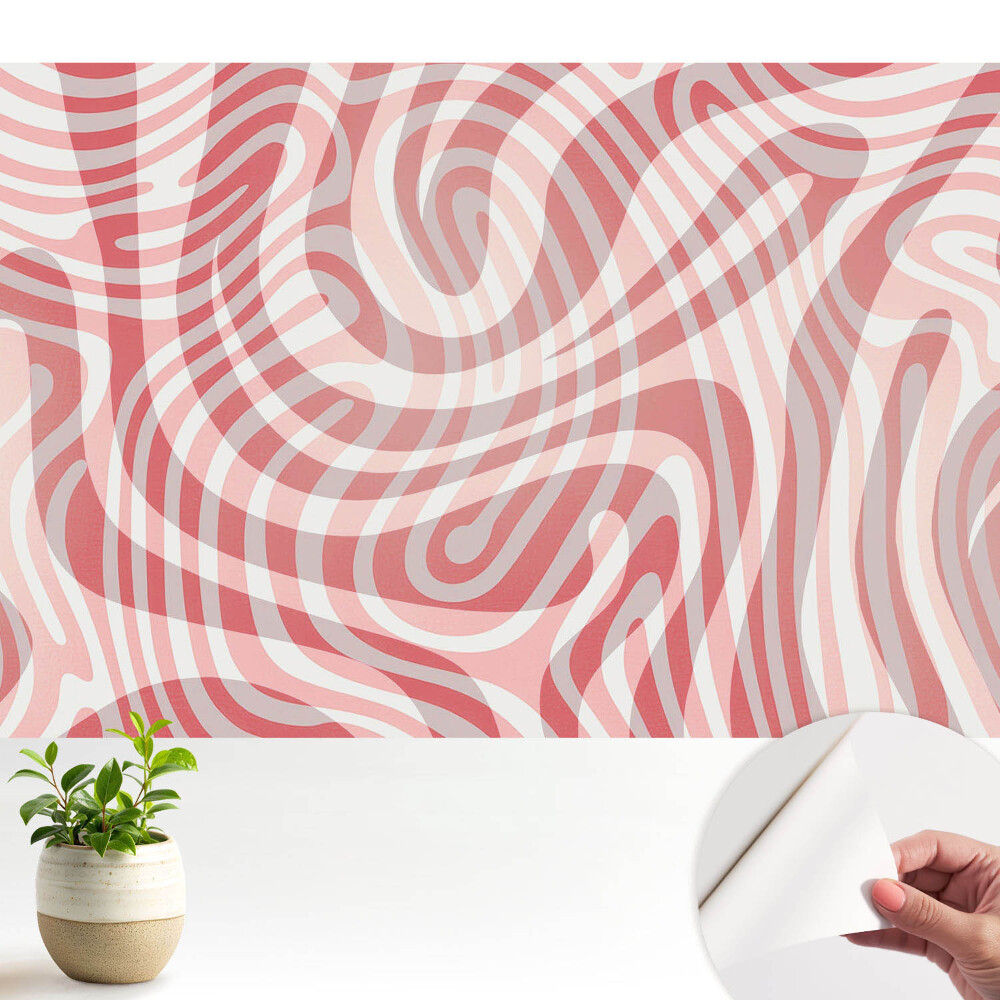 Tapéta Absztrakt kontraszt hullámok