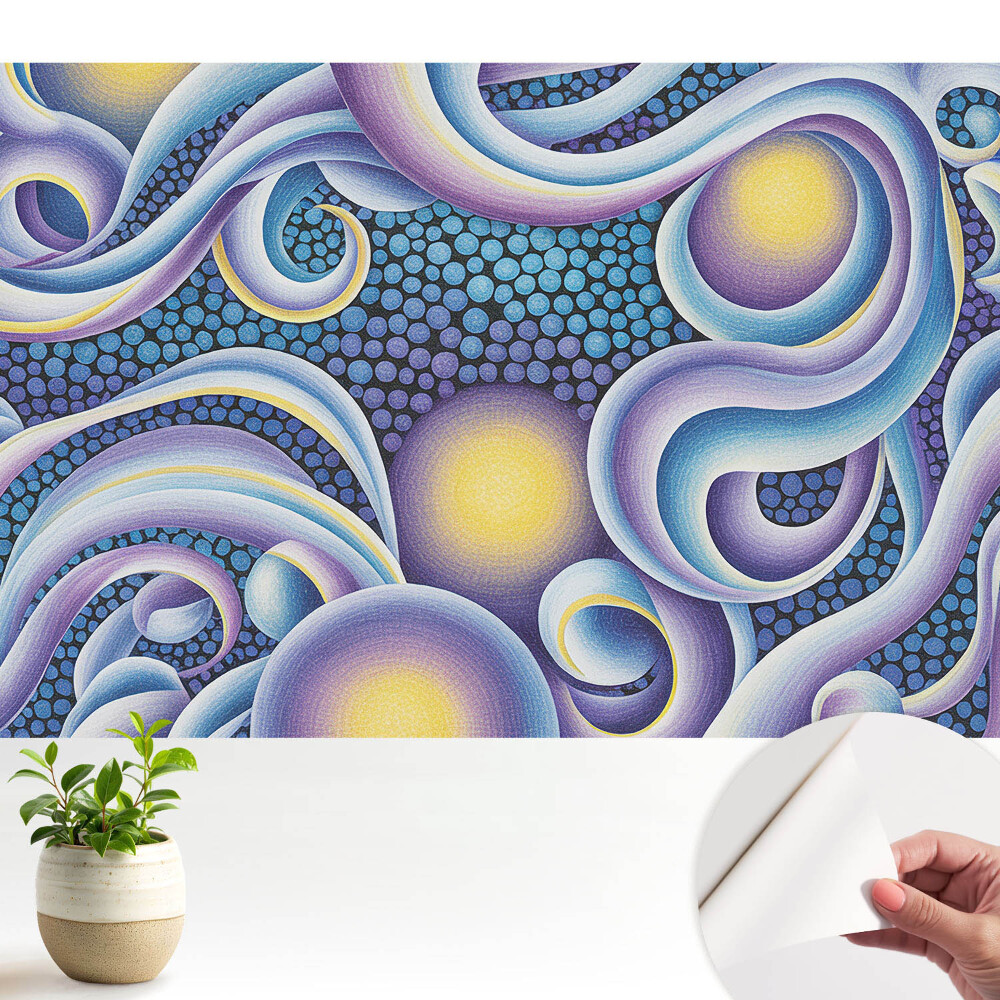 Dekor tapéta Absztrakt színes örvények