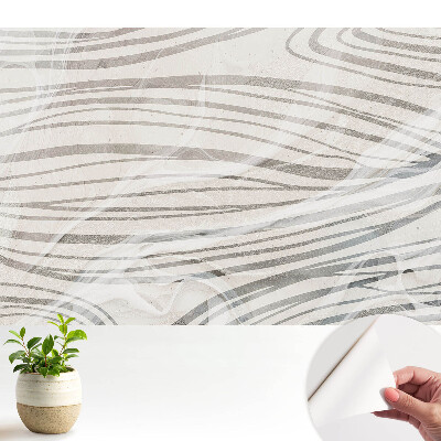 Öntapadós tapéta falra Az absztrakció a modernitást hullámozza