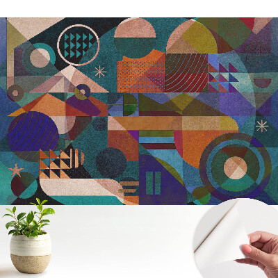 Modern tapéta Színes geometrikus absztrakció