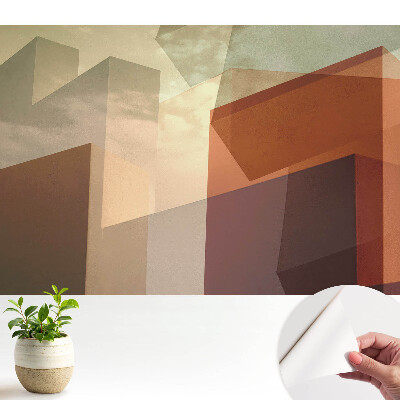 Öntapadós tapéta falra Geometriai alakzatok az égen