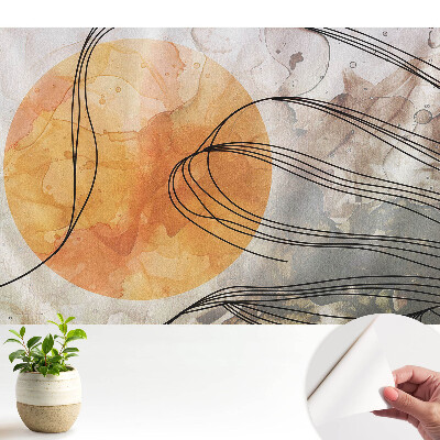 Tapéta Egy harmóniával teli absztrakt minta