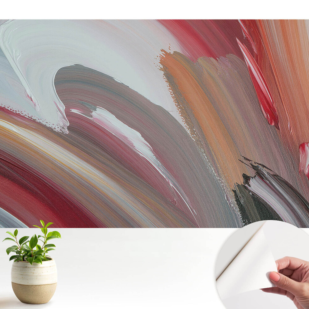 Öntapadós tapéta Absztrakt színek, egy leheletnyi energia