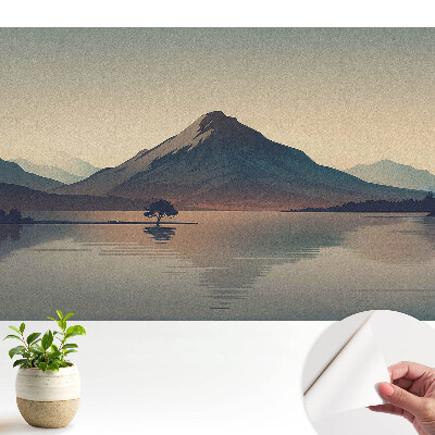 Dekor tapéta Hegyi panoráma, a víz harmóniája