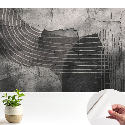 Öntapadó tapéta modern absztrakt geometrikus mintával