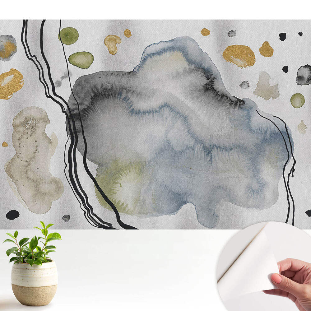 Öntapadós tapéta Absztrakt akvarell nyugodt minták