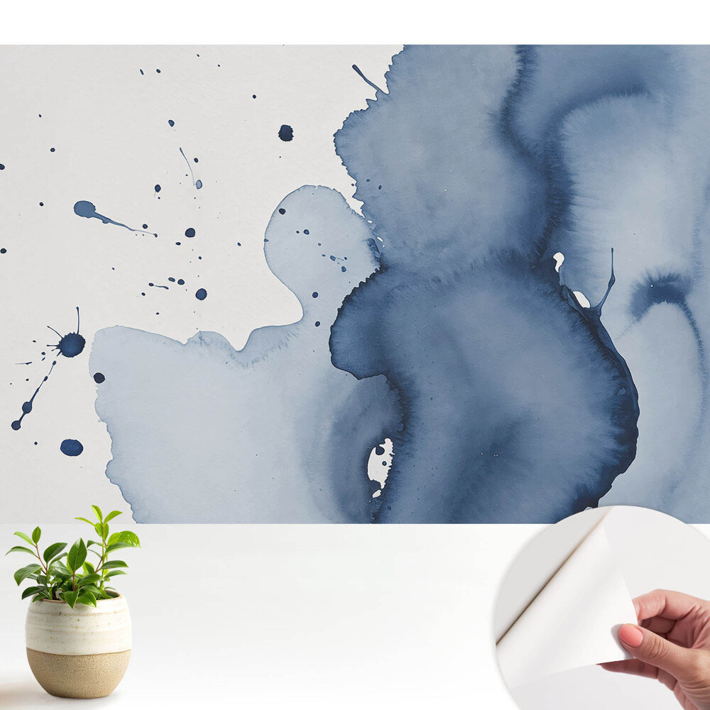 Öntapadós tapéta Festett pác dinamikus díszítéssel