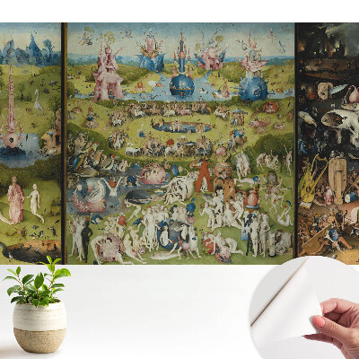 Öntapadós tapéta falra Egy szürreális, színes fantáziavilág