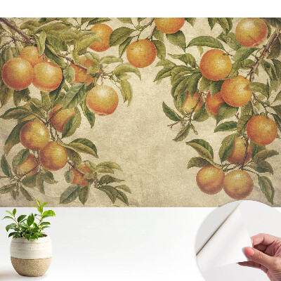 Modern tapéta Finom ágak tele citrusfélékkel