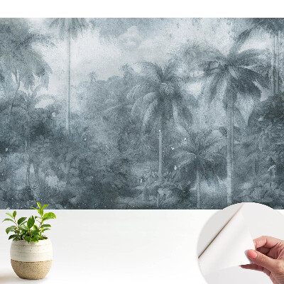 Öntapadós tapéta Egzotikus dzsungel klasszikus stílusban