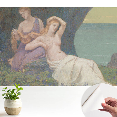 Modern tapéta Nők a tengerparton