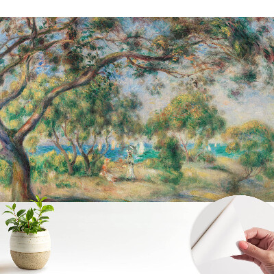 Öntapadós tapéta Impresszionista jelenet a tengerparton