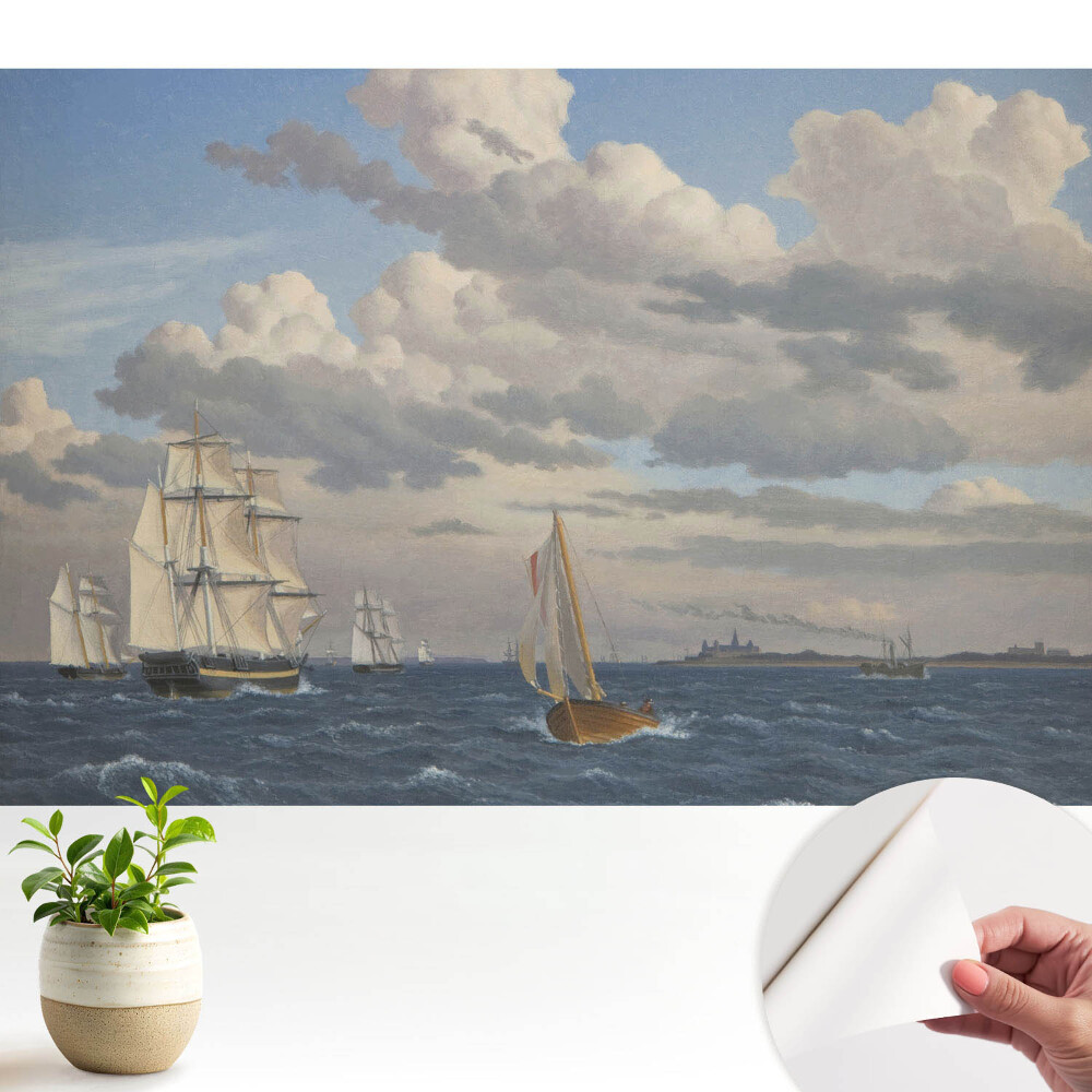 Öntapadó tapéta Vitorlás hajók és a tenger