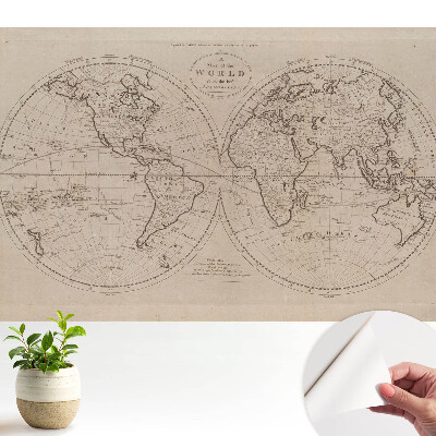 Dekor tapéta A világ történelmi rajza