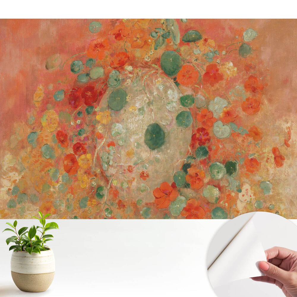 Dekor tapéta Energikus virágcsokor