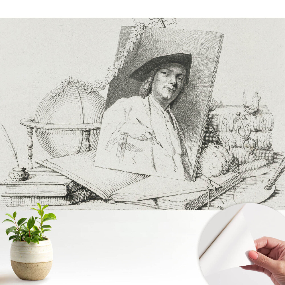 Dekor tapéta Klasszikus portré illusztráció