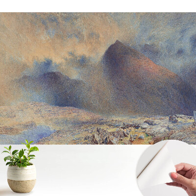 Dekor tapéta Melankolikus és fenséges hegyi panoráma