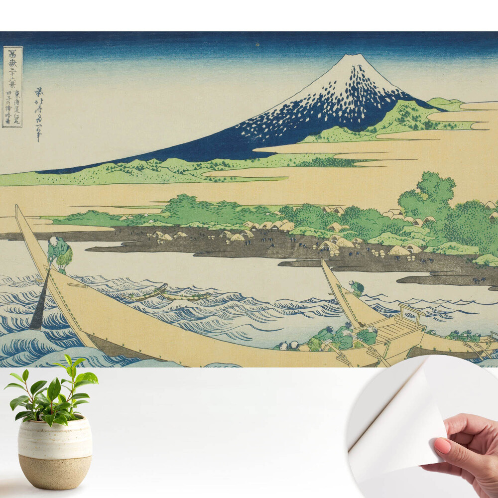 Öntapadós tapéta Hangulatos panoráma hajókkal