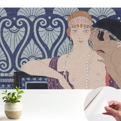 Tapéta art deco stílusban elegáns, luxus részletekkel